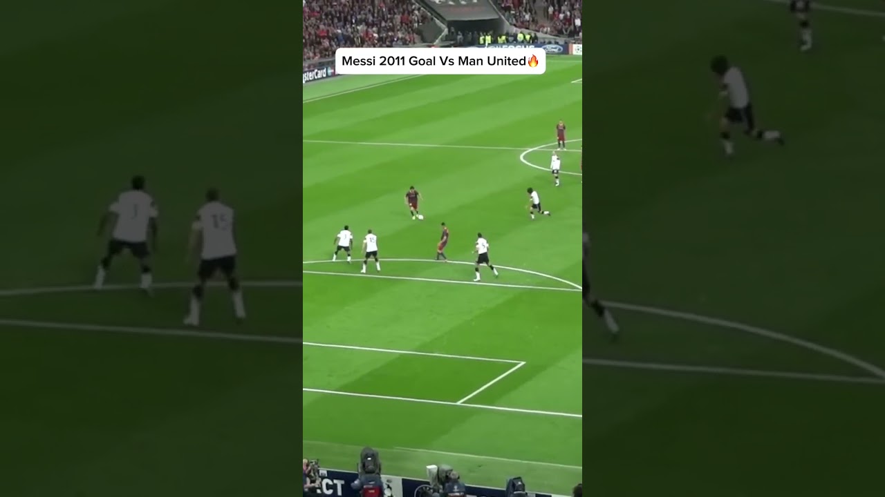 Messi 2011 Goal Vs Manchester United🔥#messi #football #barcelona #manutd #ucl