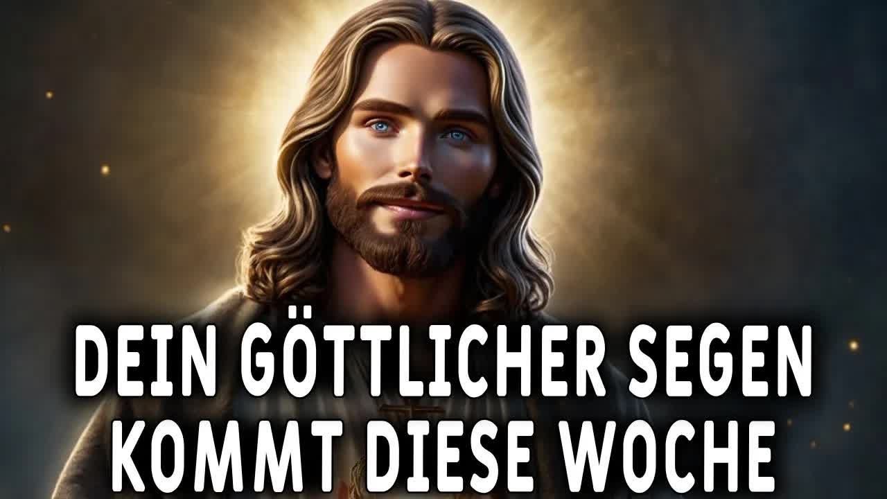 Diese Woche wird ein göttlicher Segen freigesetzt! Botschaft von Gott