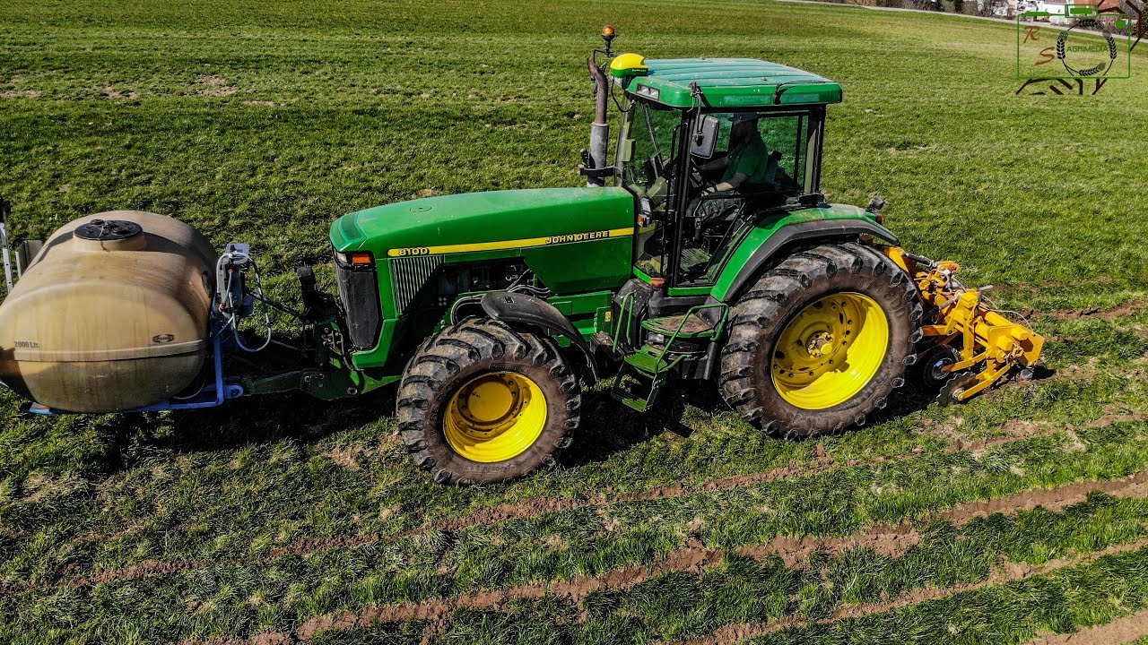 Soundmachine🔊😍/John Deere 8100/ Kollitsch HBL 3000/ Mikroorganismen in Wiese Einschlitzen/ Spezial
