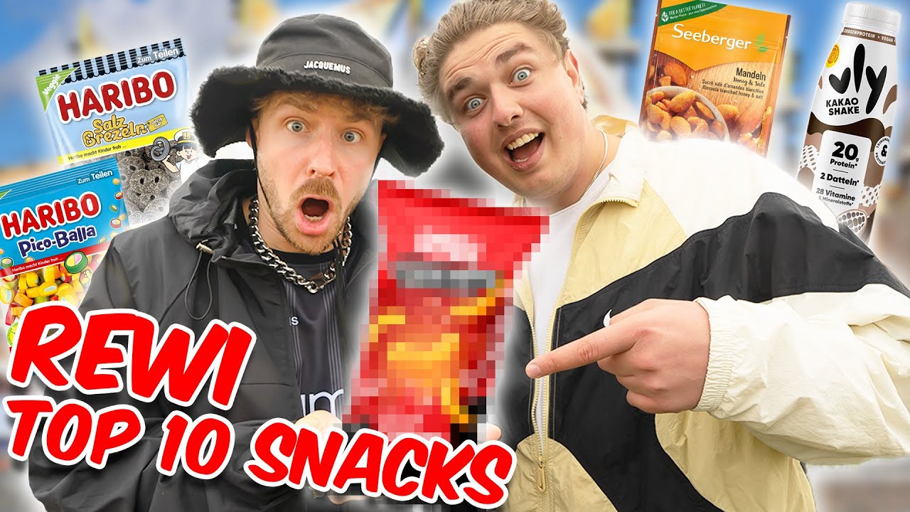 Top 10 Snacks von REWI 🍎🥜