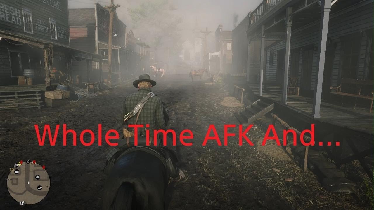RDR2 Whole Time AFK And...