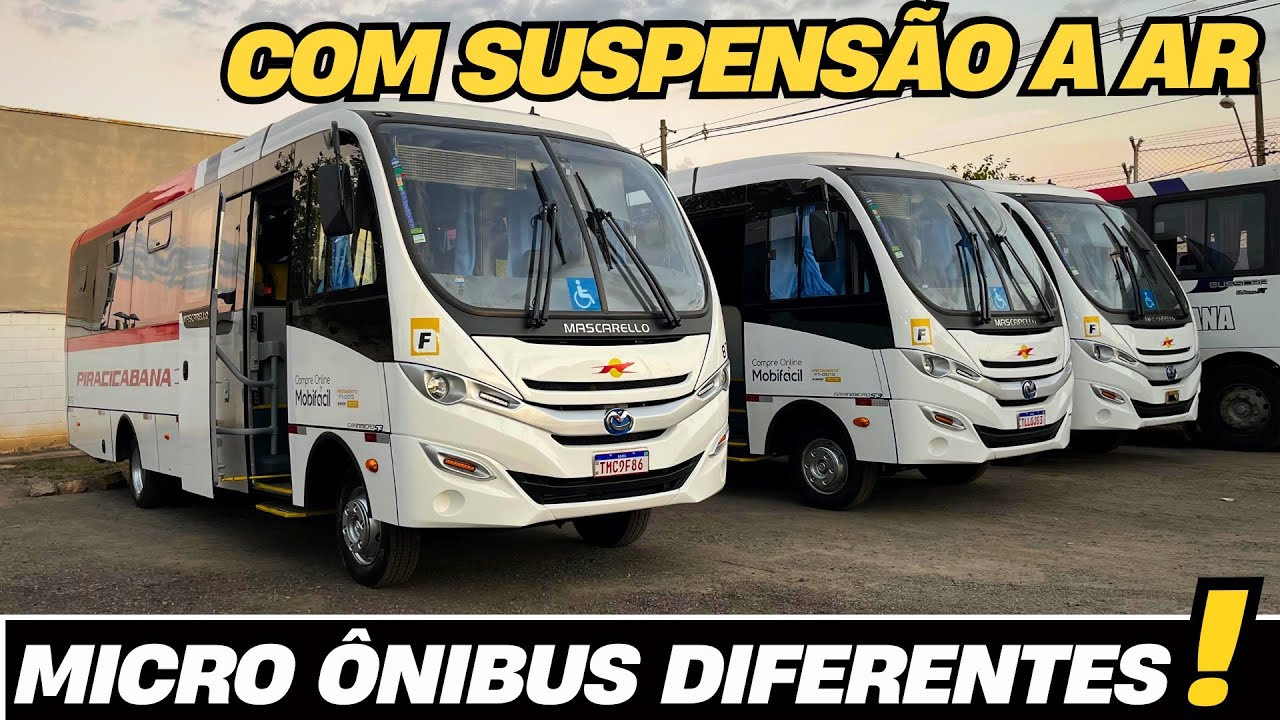 PIRACICABANA COM NOVOS MICRO ÔNIBUS EXCLUSIVOS PARA A PETROBRÁS | MASCARELLO GRAN MICRO S3