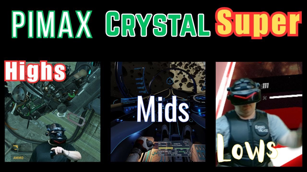Pimax Crystal Super — не только для симмеров. Обзор во многих играх.