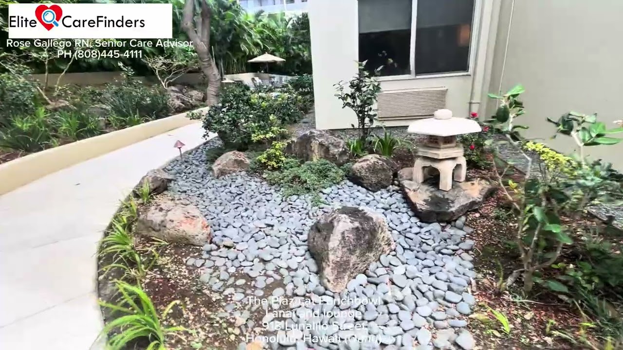 Elite CareFinders: The Plaza at Punchbowl-Lounge & Lanai, Honolulu,Hawaii (Oahu)