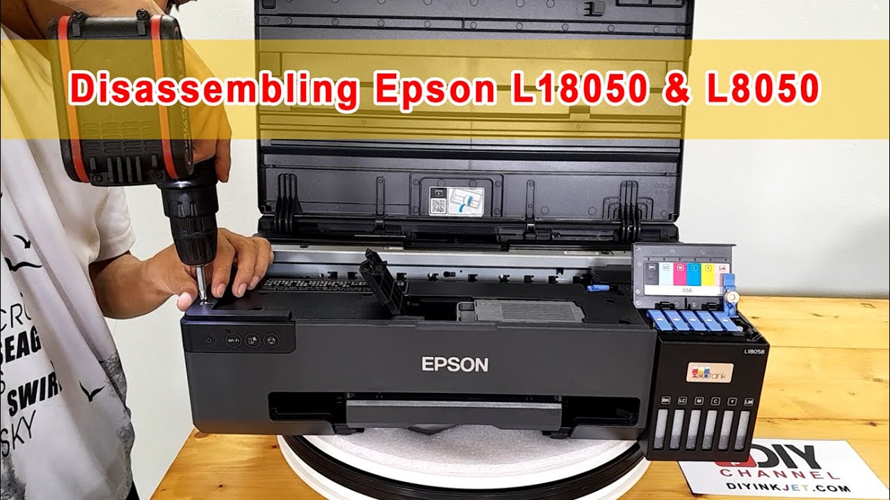 Disassembling Epson L18050 & L8050: Easy DIY Printer Repair!
