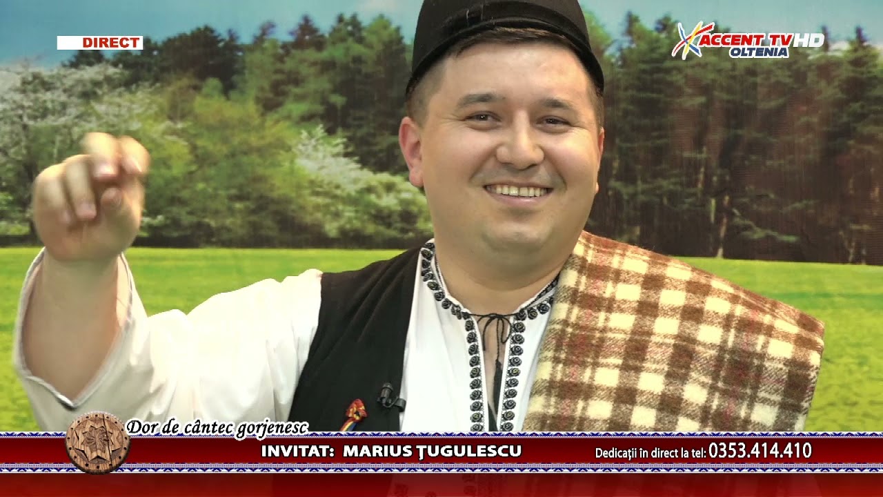 Dor de cantec gorjenesc 26 martie 2021 Marius Tugulescu