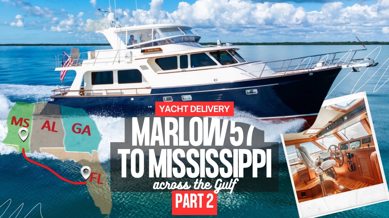 36 Hours at Sea on a Luxury Yacht | Marlow 57E Stabilized for Surperior Comfort