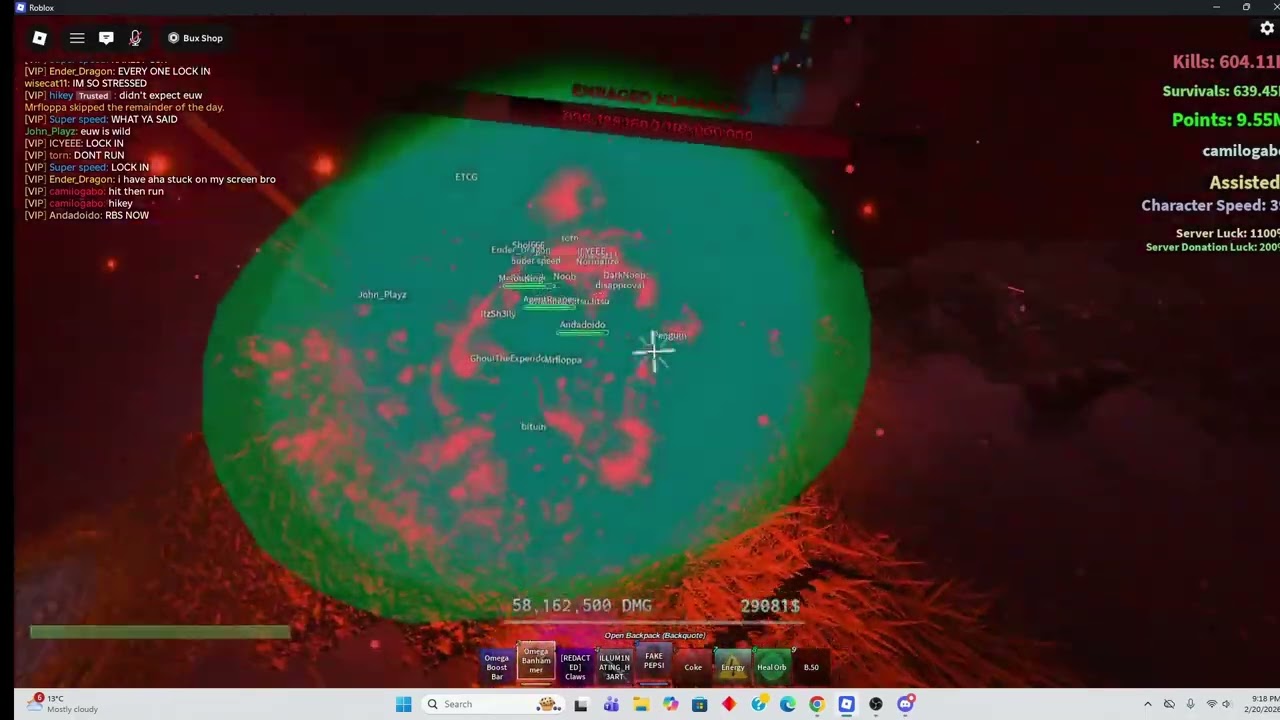 ENRAGED UNDERWORLD PRE LUCK BUFF DEFEAT!!!!