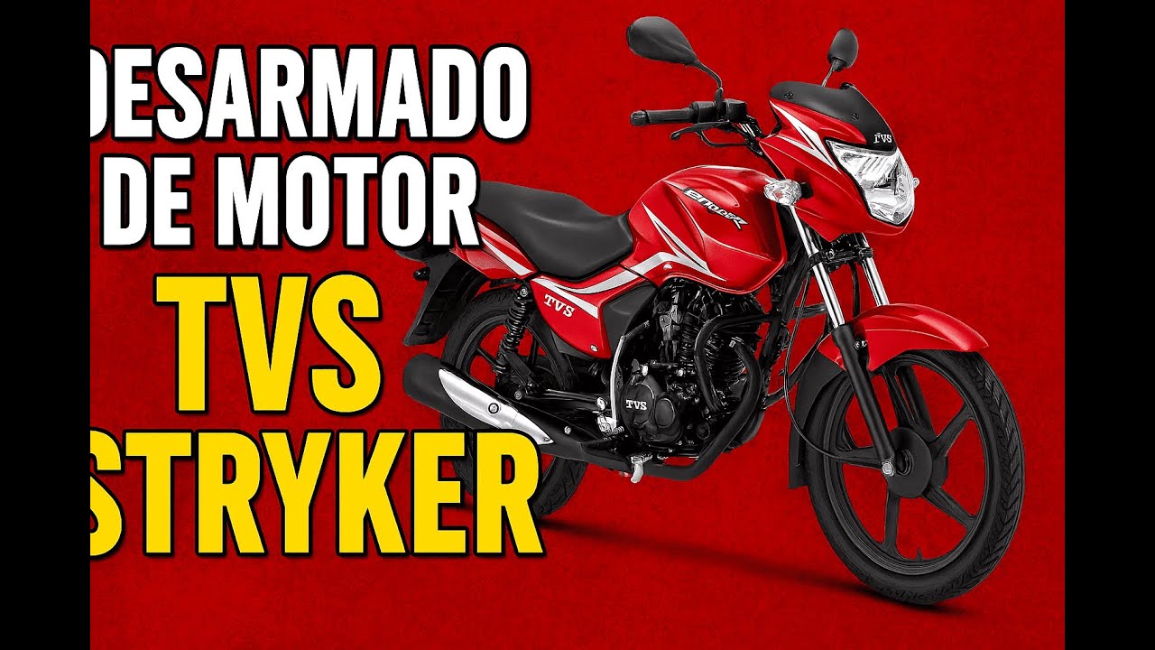 Cómo Desarmar el Motor de una TVS Stryker Paso a Paso | Guía Completa