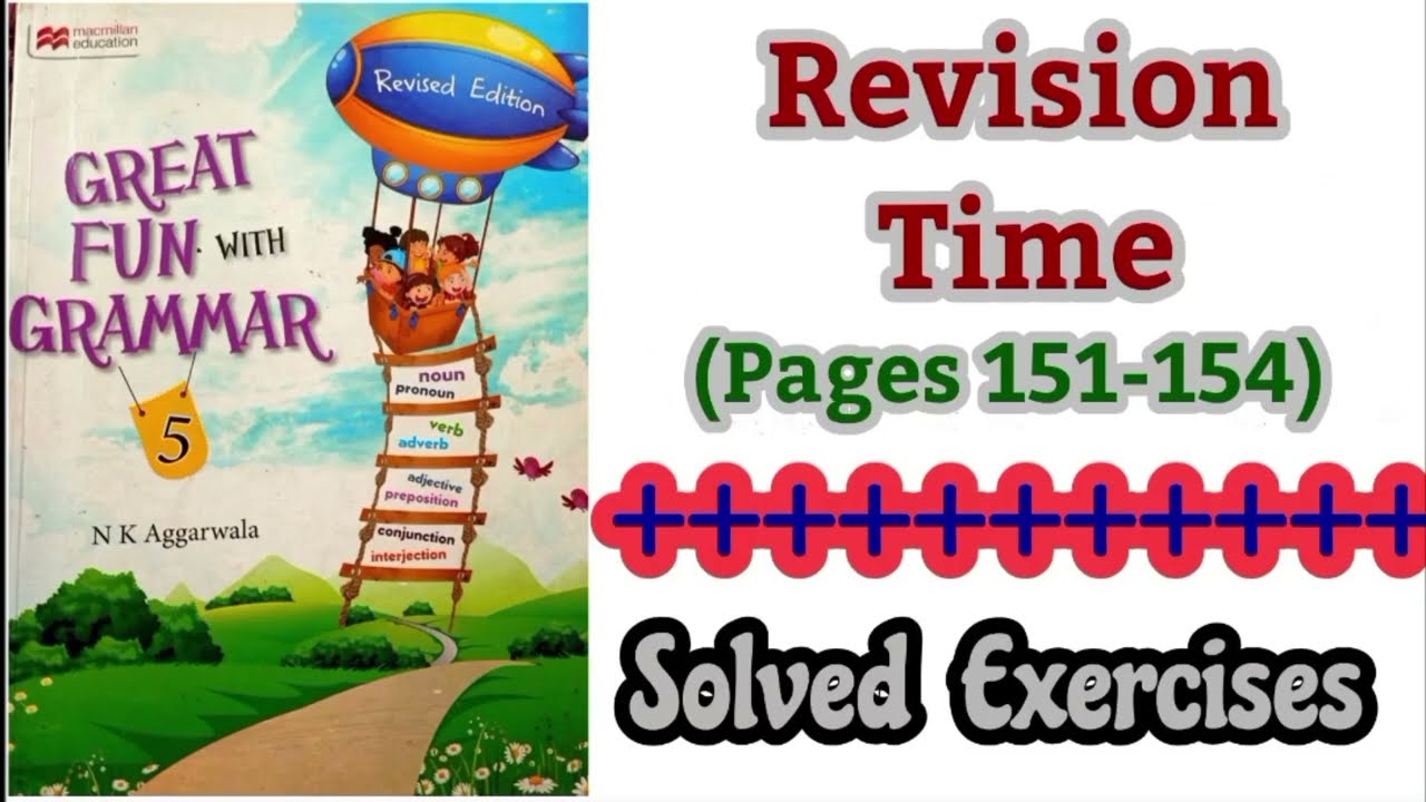 Great Fun With Grammar Class 5 Revision Time