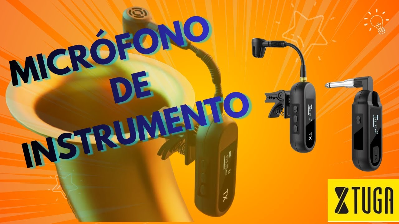 MICROFONO PARA INTRUMENTOS DE VIENTO