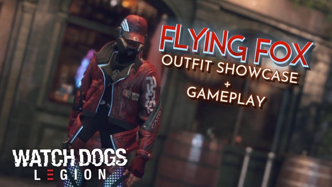 Jackson Pearce Flying Fox Outfit Showcase + Gameplay | Watch Dogs: Legion