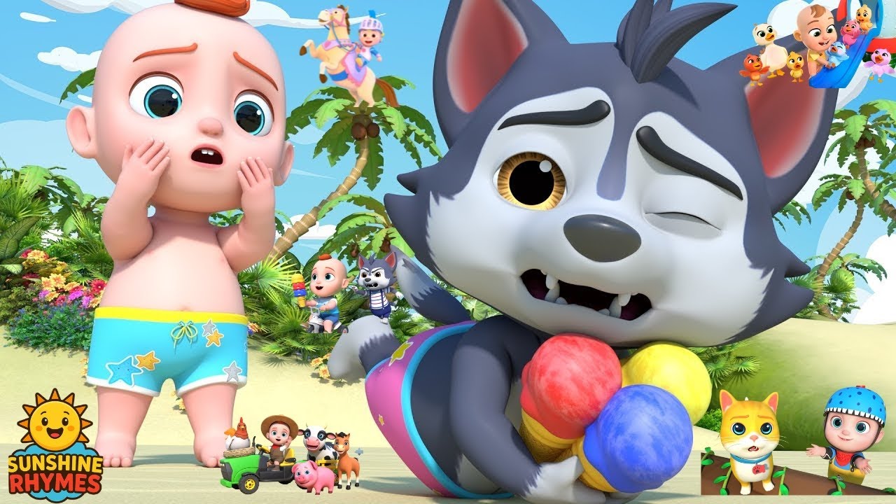 Beach Adventures | Sharing Is Caring Kids Song 🐚