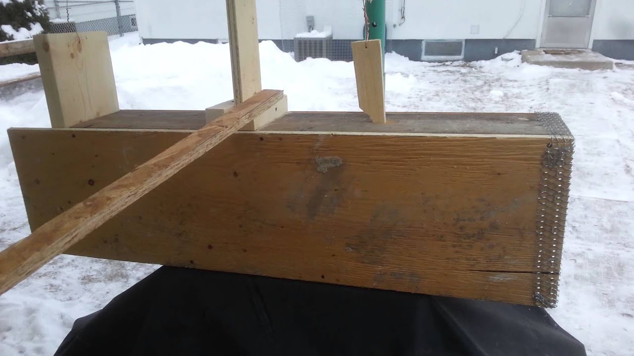 Homemade Rabbit Box Trap