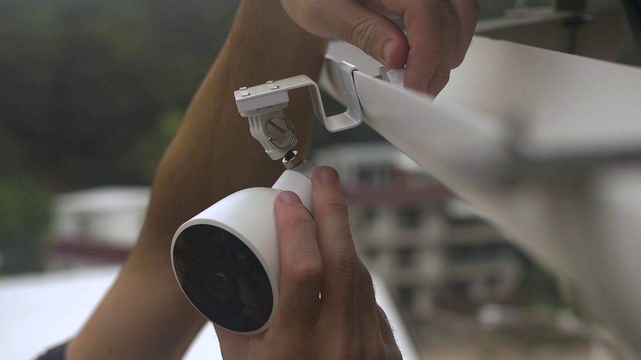 Gutter Mount For Nest Cam Outdoor Bird&rsquo;s Eye Surveillance View