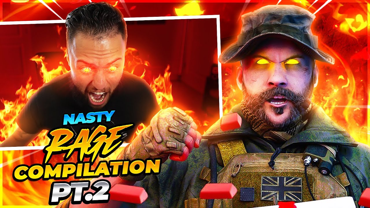 NASTY WARZONE RAGE MOMENTS pt. 2 (Cold War Warzone)
