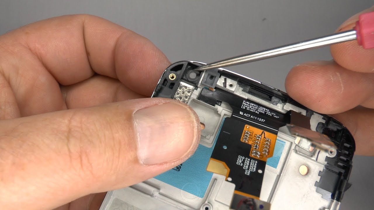Замена экрана Nexus 4 + замена рамки/панели