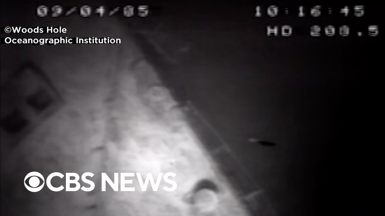 Video shows discovery of Titanic shipwreck in 1985