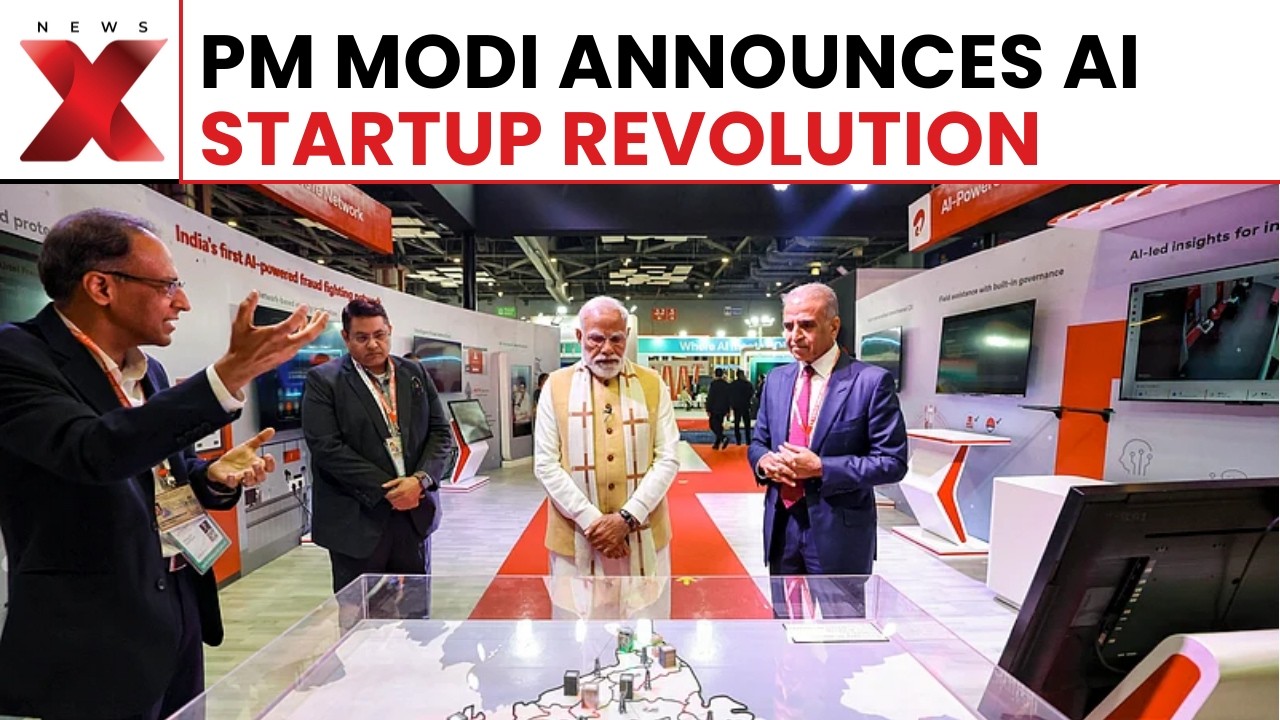 PM Modi Announces Indian Startups Launch Revolutionary AI Models at Summit 2026! | NewsX