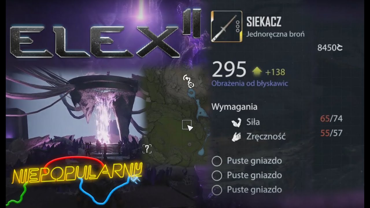 Elex 2 SIEKACZ - The Cutter - Najlepszy miecz jednoręczny! Czy to najlepsza broń w grze?