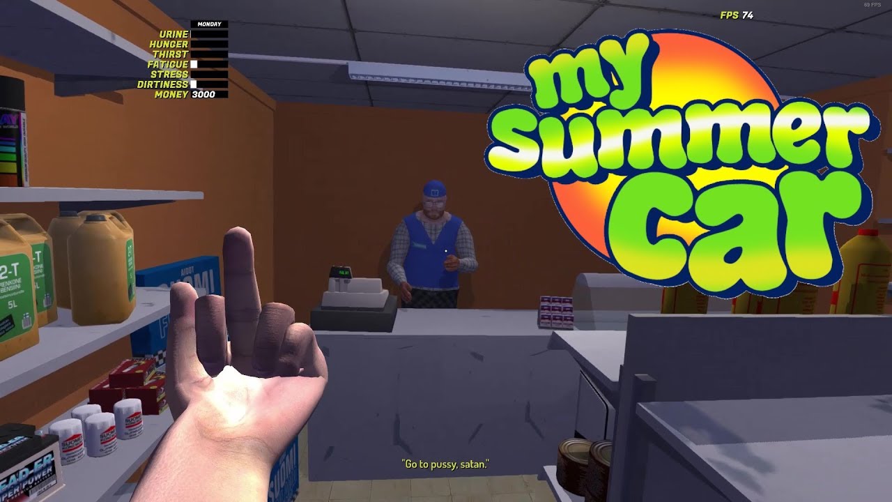 My Summer Car - Trip to Teimo's shop gone wrong!