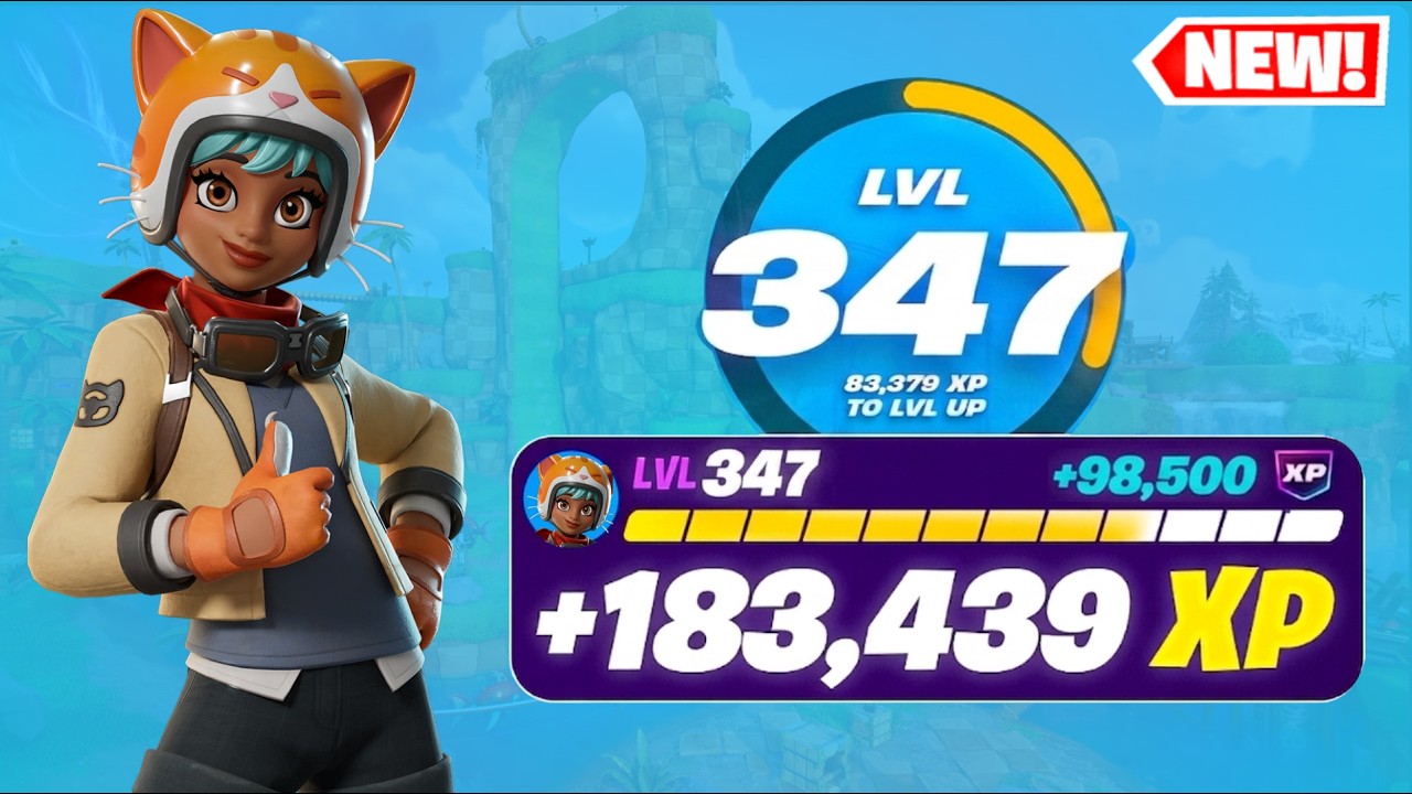 NEW *BEST* AFK NO TIMER Fortnite XP MAP How To LEVEL UP FAST in CHAPTER 7 SEASON 4 (Max Battle Pass)
