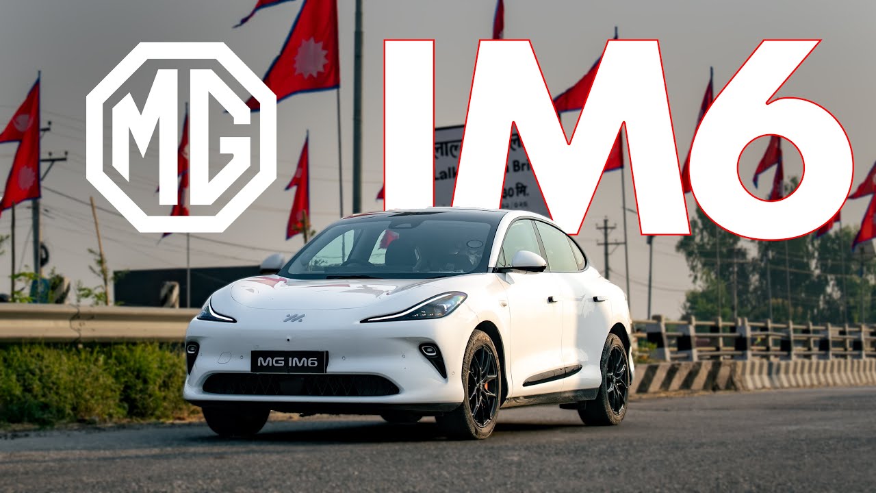 MG New Electric Car IM6 in Nepal | Full Review | Range Test and Features