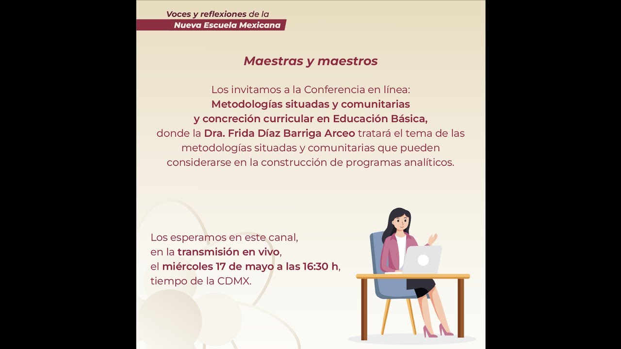 Conferencia en línea: Metodologías situadas y comunitarias, concreción curricular en EB