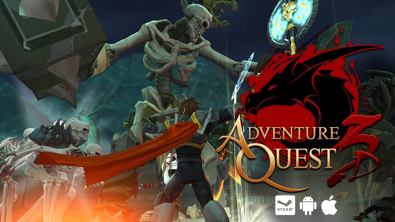 AdventureQuest 3D MMO RPG - Mobile Trailer