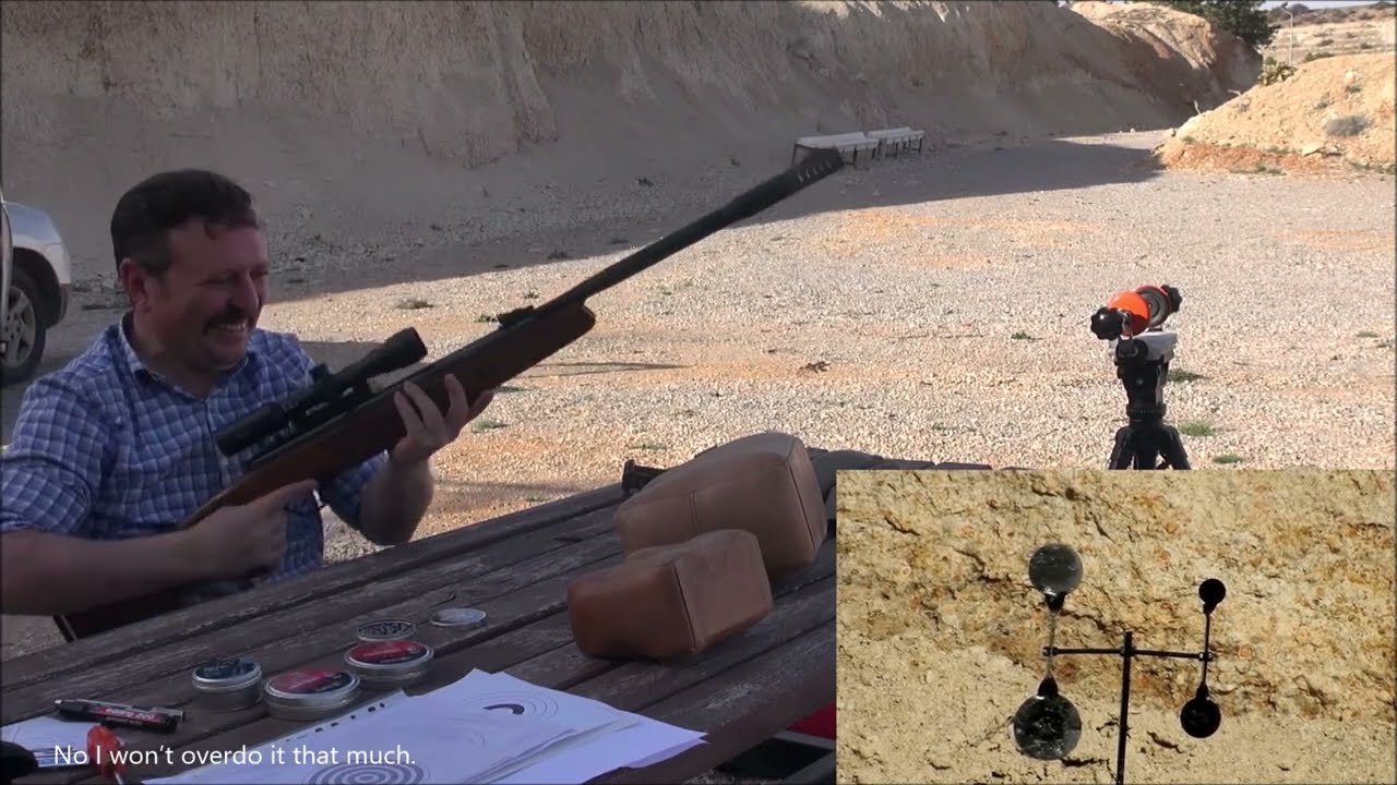 Hatsan Mod 65  .22 ( 5.5 mm )  Break Barrel Air Rifle ( With English Subtitles )