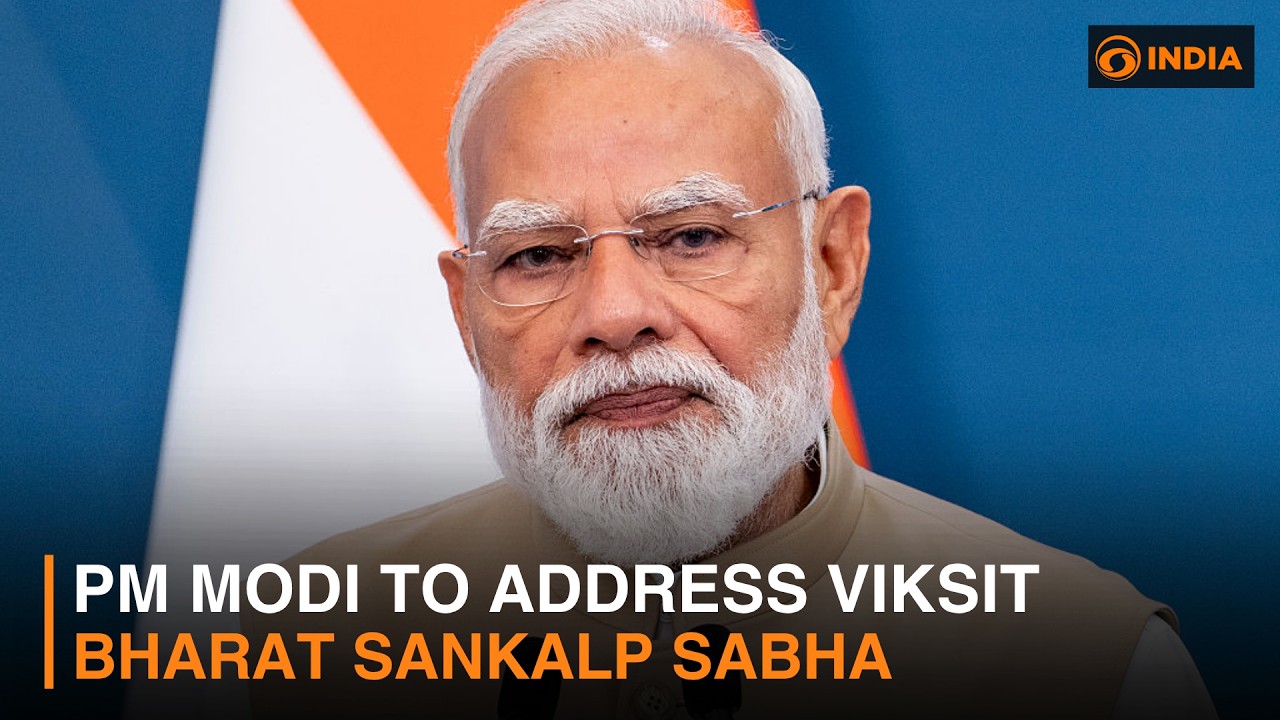 Премьер-министр Моди выступит на собрании Viksit Bharat Sankalp Sabha и другие новости | DD India...