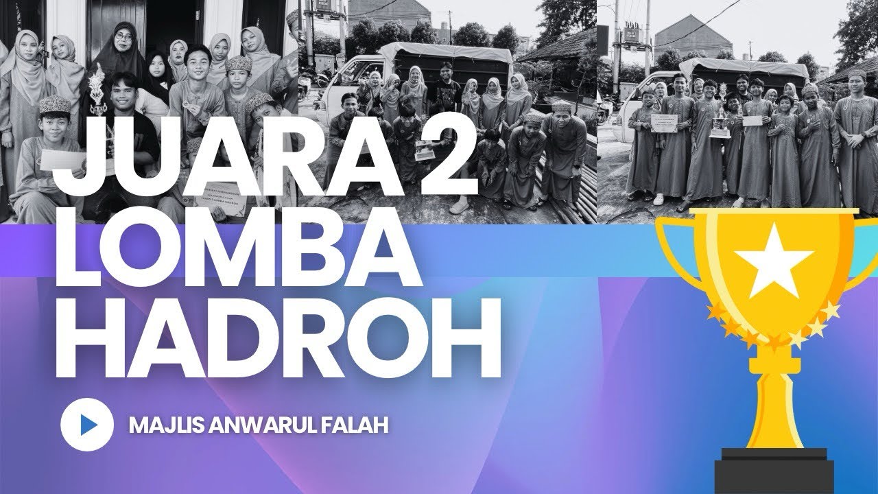 JUARA 2 Festival Hadroh | Majlis Anwarul Falah Cibuntu 