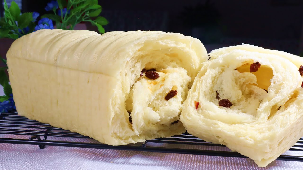 【NO OVEN】Raisin BREAD Super Fluffy & Delicious I can't stop repeating this at home！▏Gabaomom Cuisine