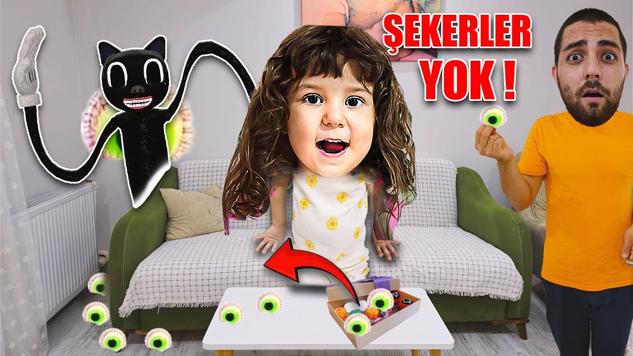 CARTOON CAT EVİME GELDİ MİLA HAKAN !! BASKIN YAPTI!!