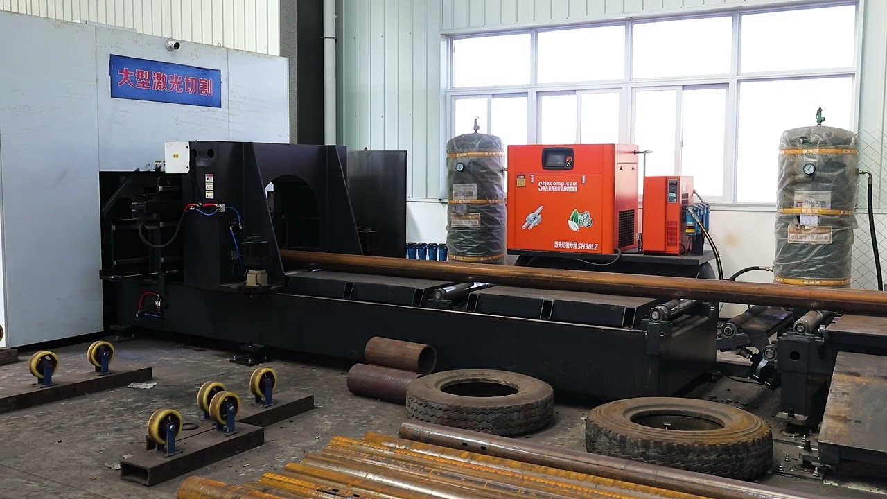Bescutter Titan Orbit&ndash; Precision Round Tube Fiber Laser Cutting