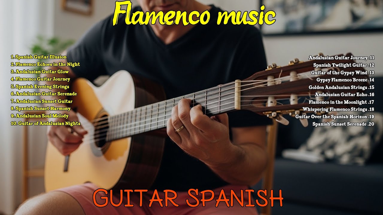 Deep Focus Guitar 🎸 Minimalist Black & White Soundscape