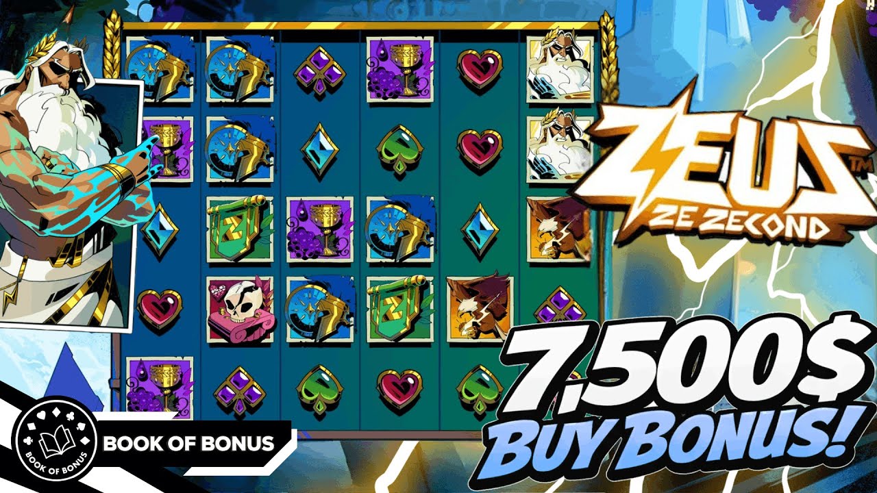 ZEUS ZE SECOND ⚡️ HACKSAW GAMING 🎰 FIRST LOOK & BONUS BUY!