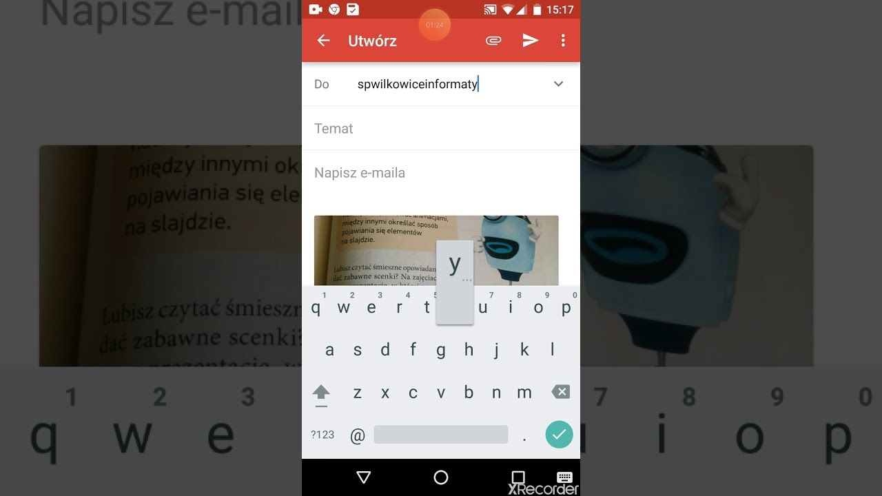 Wysyłanie zdjęć i innych plik&oacute;w przez telefon