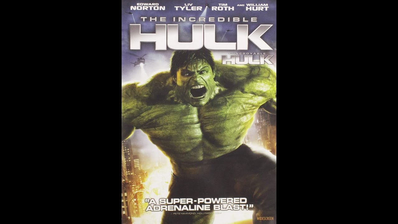 Opening To The Incredible Hulk 2008 DVD