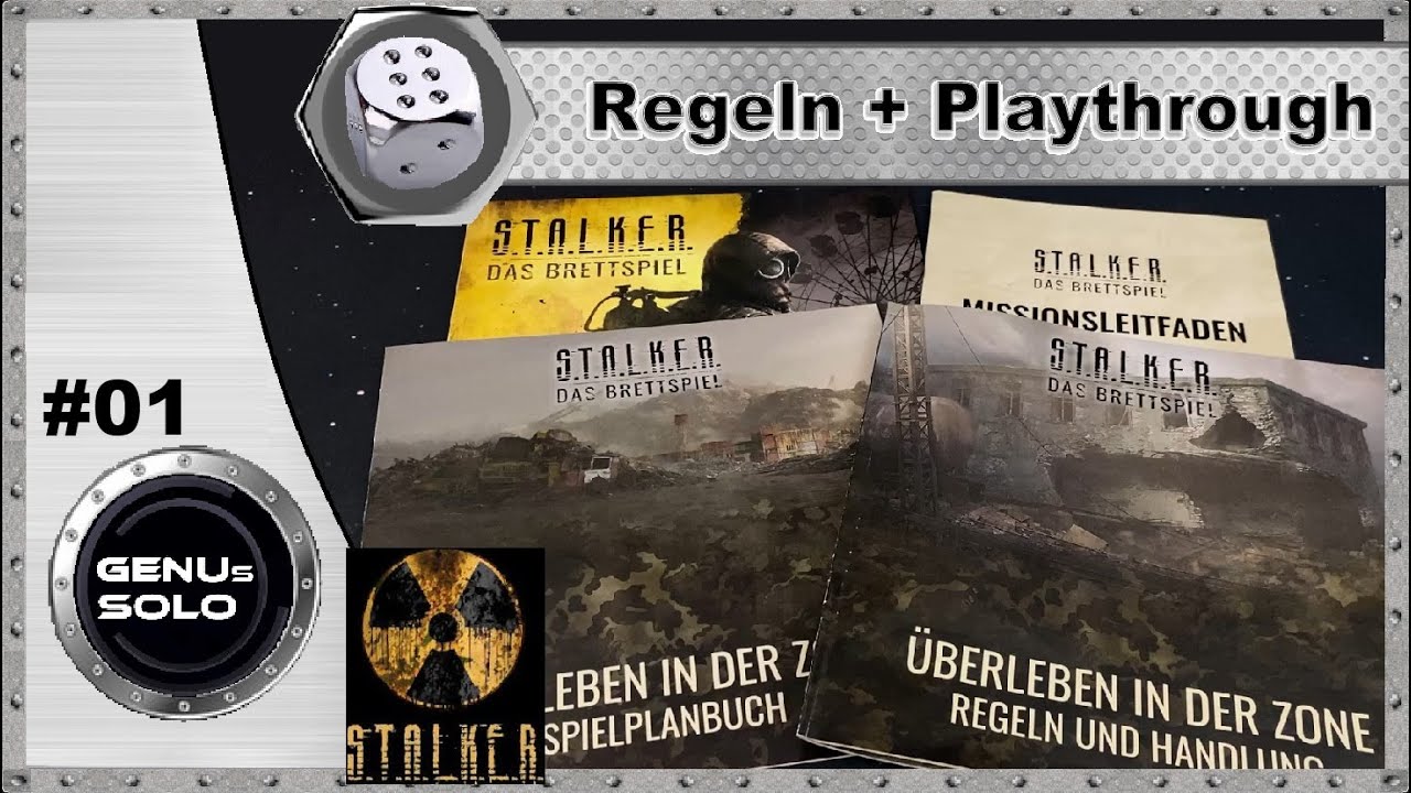 S.T.A.L.K.E.R. Das Brettspiel - S01E01 - Playtrough