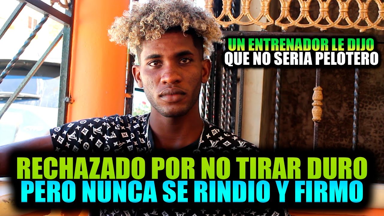 LO RECHAZARON Y NUNCA SE RINDIO  Y FIRMO CON 18 AÑOS