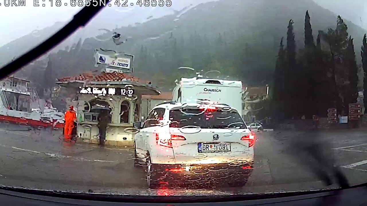 3 sata u 8 minuta Vožnja Bar - Budva - Heceg Novi - Karasovići
