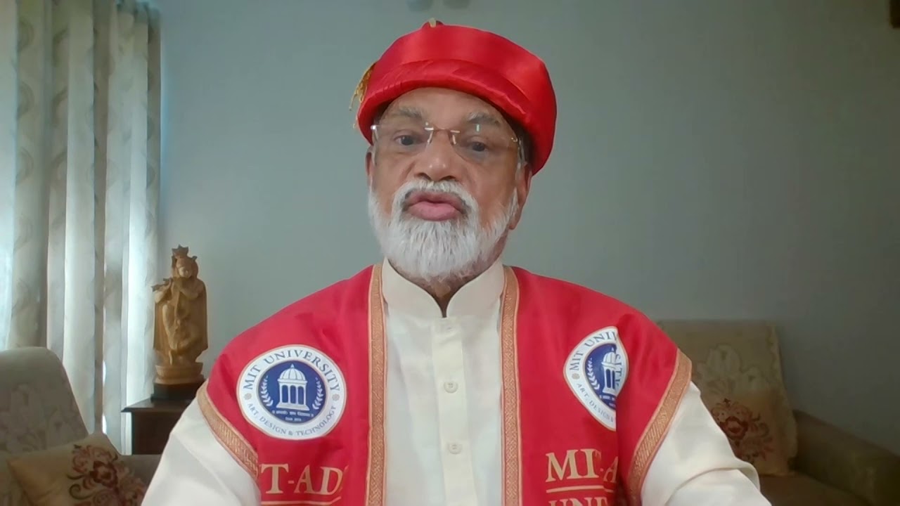 MITADT University 2021 Convocation Keynote address by Dr. K. Radhakrishnan