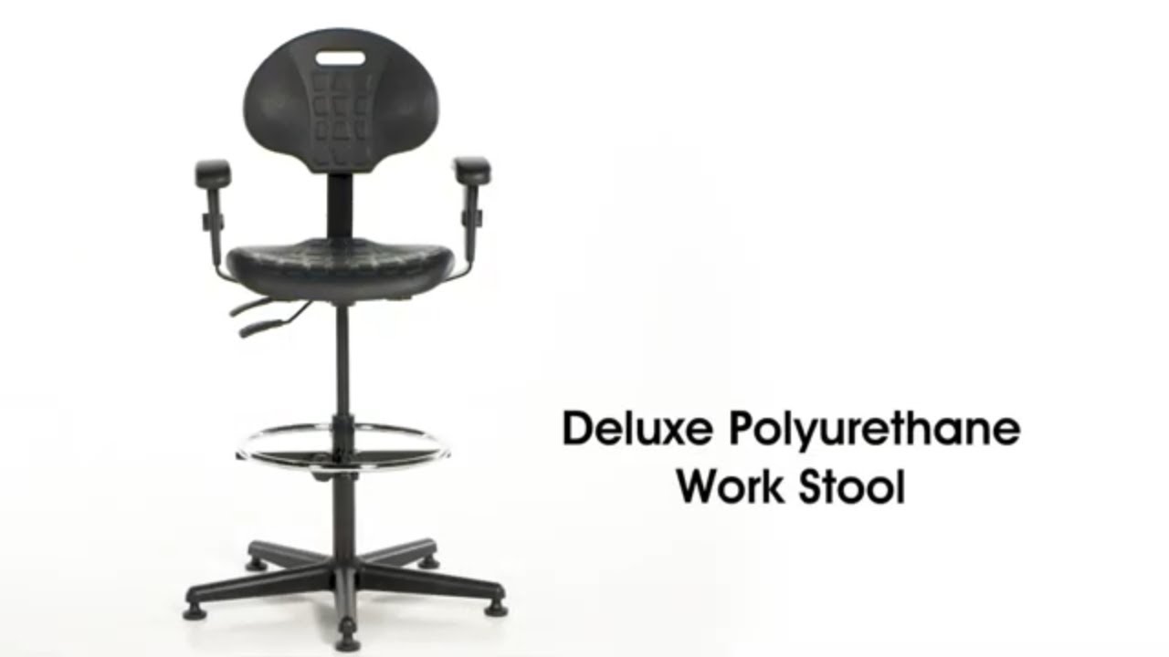 Deluxe Polyurethane Work Stools
