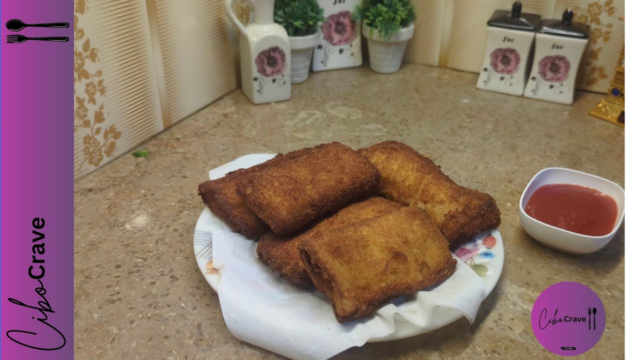 Crispy Cheese Bread Roll | RAMADAN SPECIAL | Cibo Craving | #ramzan #special