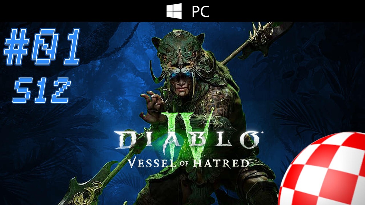 Diablo IV : Vessel of Hatred #01 S12 17.02.2026 Sumak Sacresprit lvl 01 PC