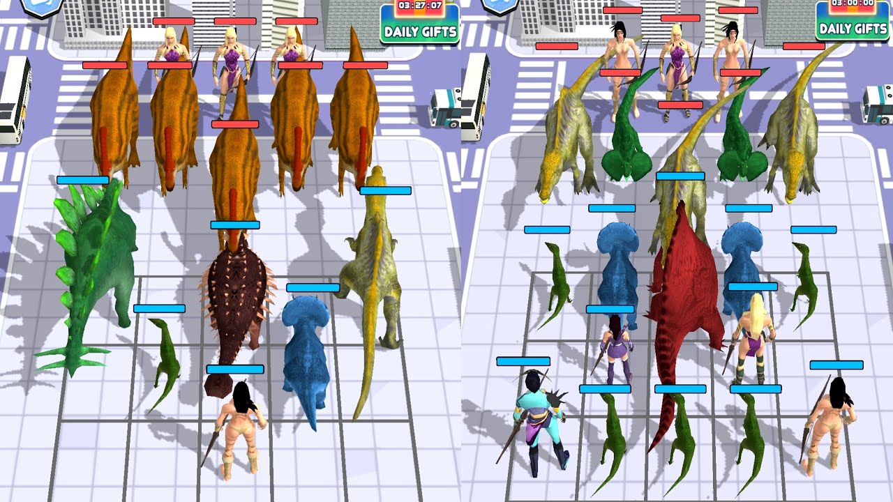 Merge Master Dinosaur Battle  - Kong Vs Godzilla, Gameplay Walkthrough - Part 2