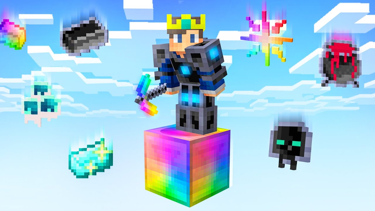 Minecraft, But It RAINS AVARITIA in One Block...