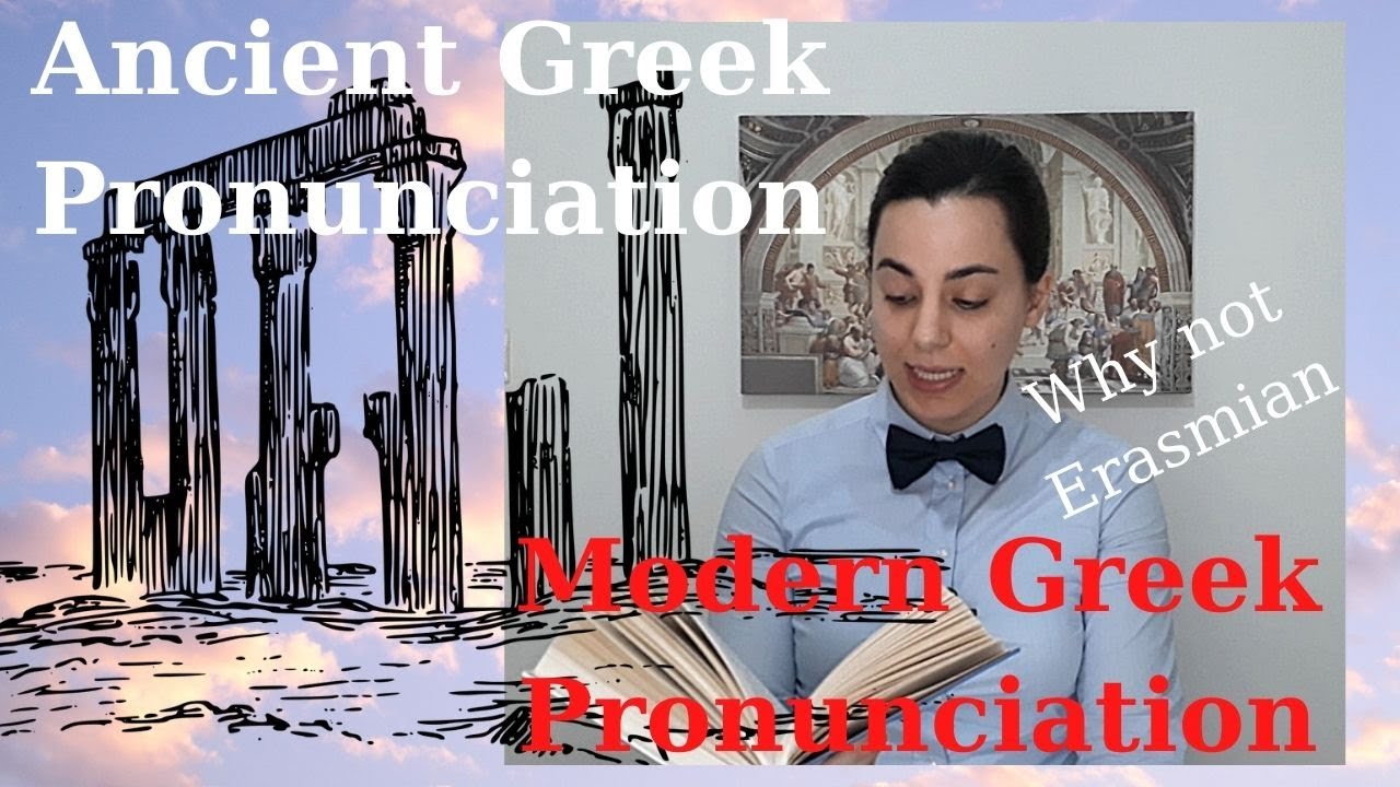 Ancient Greek Pronunciation. Modern Greek. Why not Erasmian/ The Professor with the Bow - Tie