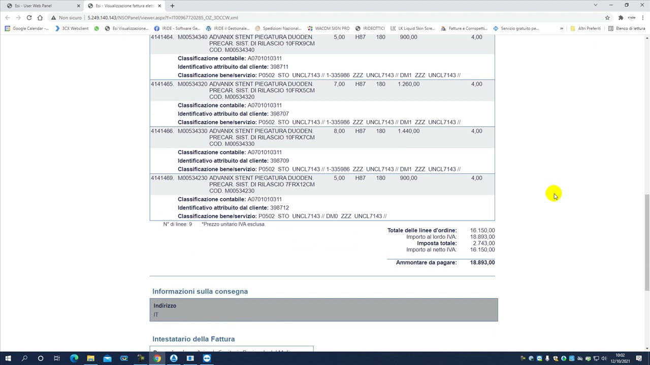Ordine Nso